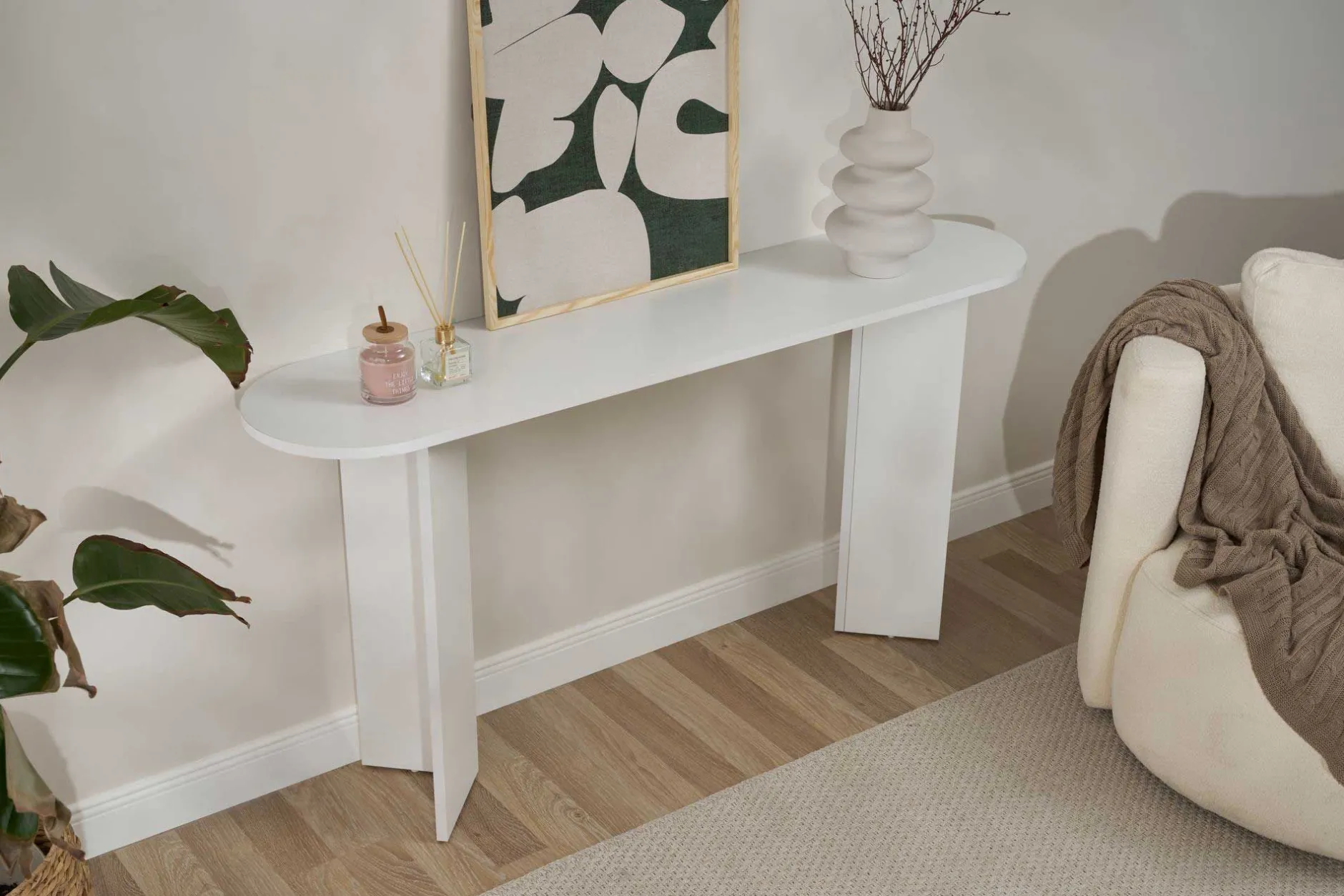 Sira Sideboard | 100 % MELAMIN | Weiß