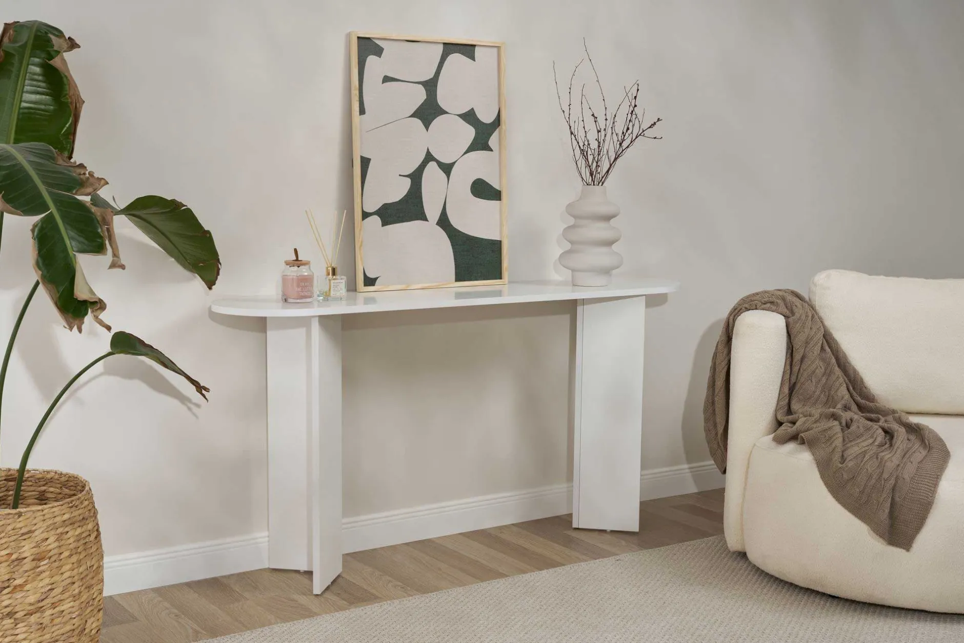 Sira Sideboard | 100 % MELAMIN | Weiß