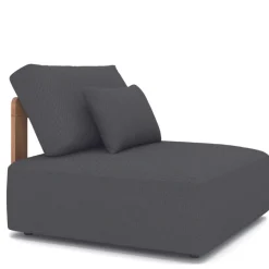 1-Sitzer Lounge-Sessel Raphael Gescova - Teakholz schwarz