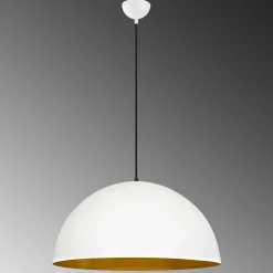 Sivani Kronleuchter | METALLGEHÄUSE | Weiß, Gold