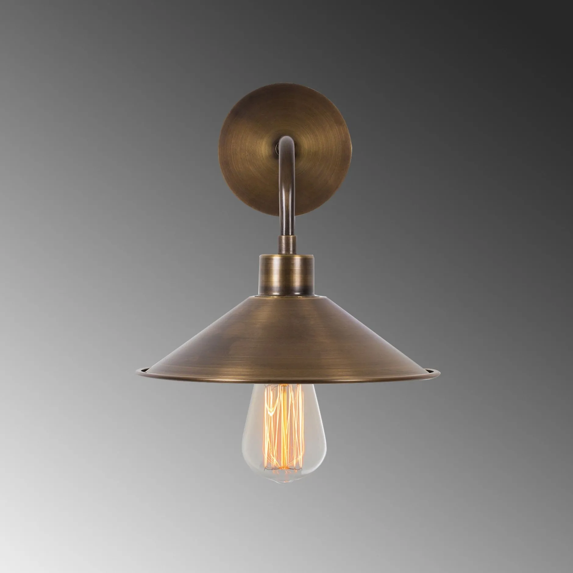 Sivani Wandleuchte | METALLGEHÄUSE | Vintage