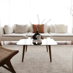 Smart Couchtisch | GEHÄRTETES GLAS | Bronze
