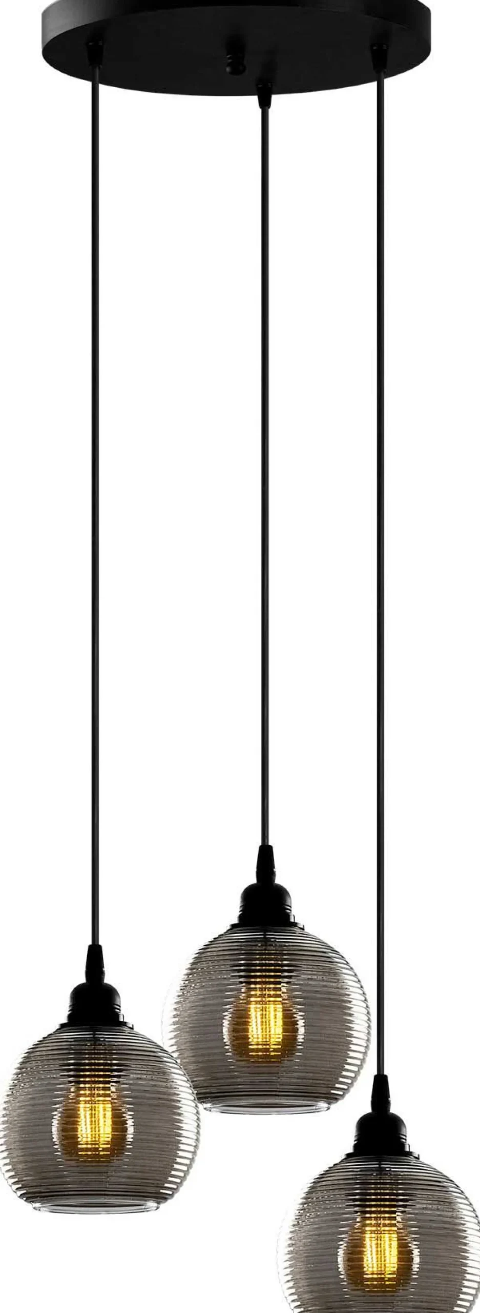 Smoked Kronleuchter | METALLGEHÄUSE | Rauch