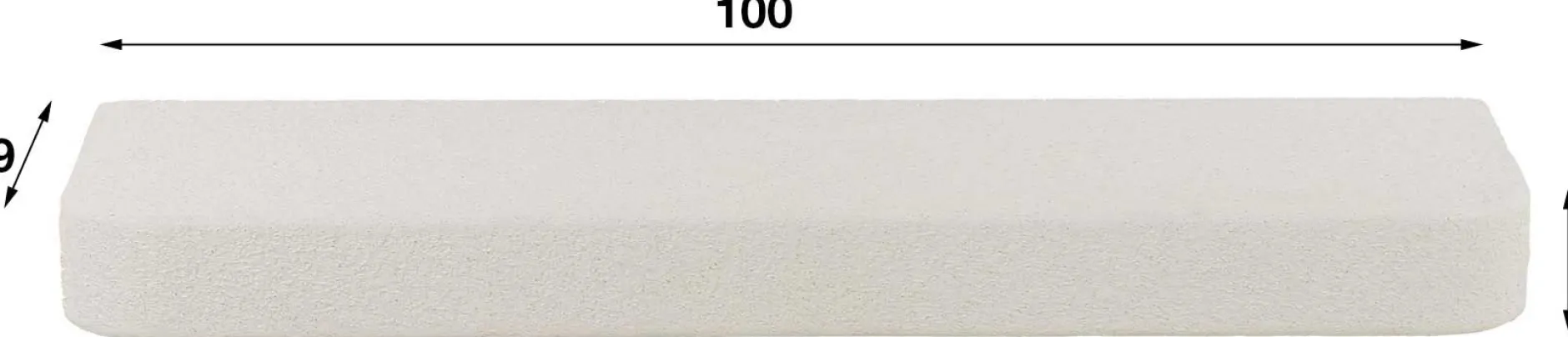 Solero Wandregal 100 cm-Marmorverbundstoff