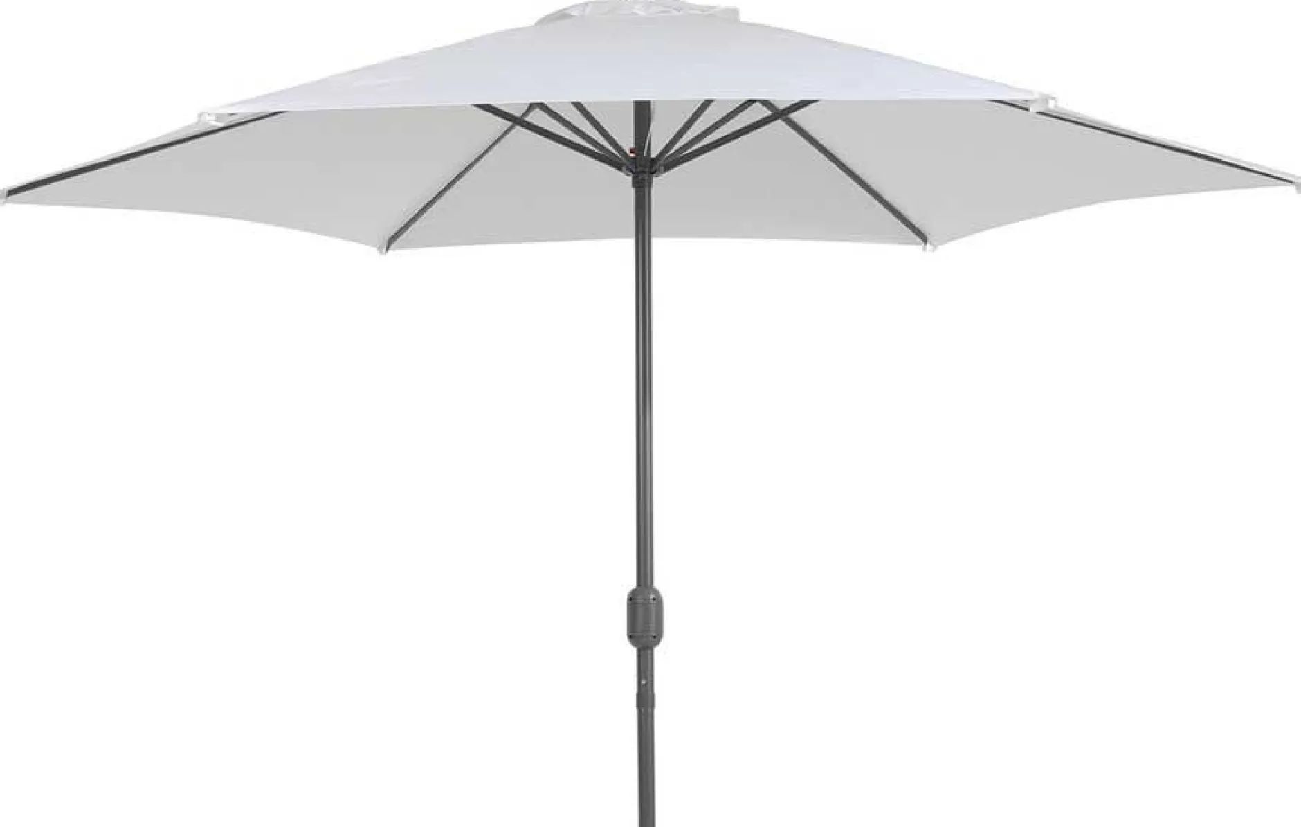 Sonnenschirm Norman 300cm Aluminium Weiß