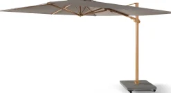 Sonnenschirm Portland 300x300 cm taupe Aluminium Olefin