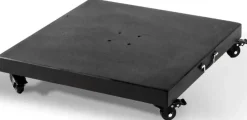Sonnenschirmsockel Miami gescova - Granit - 60x60x12 cm - Dunkelgrau