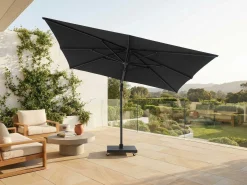Sonnenschirm Tampa 300cm Gescova - Aluminium, Schwarz