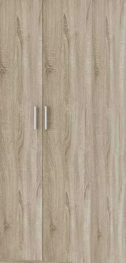 Sonoma Aufbewahrungsschrank Mike 80cm | 2 Türen | H180 x B80 x T42 cm