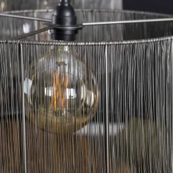 Sorina Hängelampe 120 cm-schwarz nickel