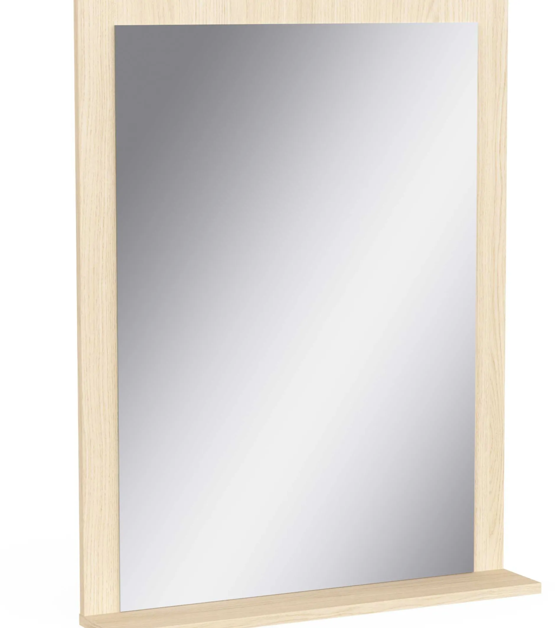 Spiegel Cougar - 64x12x83cm - mit Ablage - Eiche