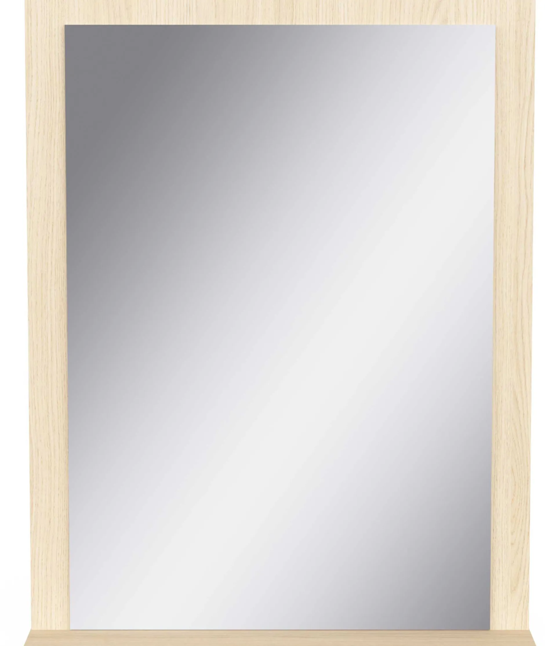 Spiegel Cougar - 64x12x83cm - mit Ablage - Eiche