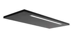 Spiegelschrank Bobbi 60cm Modell 1 3 Türen und LED-Beleuchtung - graphit