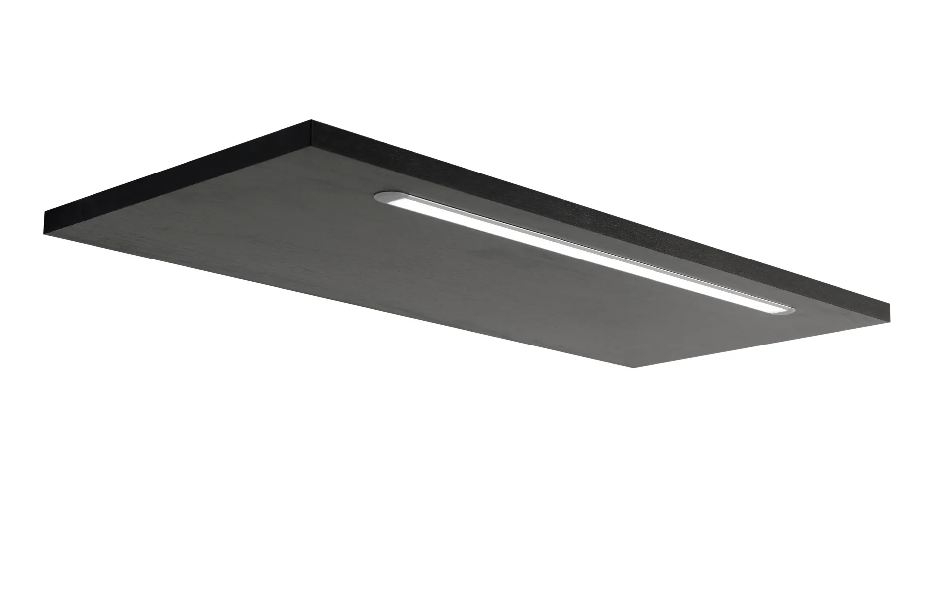 Spiegelschrank Bobbi 90cm modell 1 3 türen und led beleuchtung - graphit