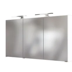 Spiegelschrank Brama 120cm 3 Türen - weiß