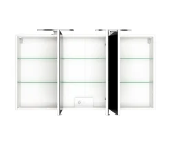 Spiegelschrank Brama 120cm 3 Türen - weiß