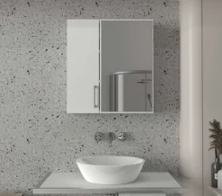 Spiegelschrank Ditto - 60x16x65cm - weiß