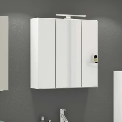 Spiegelschrank Hansen 60cm 3 Türen - weiß