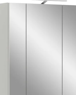 Spiegelschrank Ice Xonox mit LED-Beleuchtung - 60x55x46 cm - Weiß hochglänzend