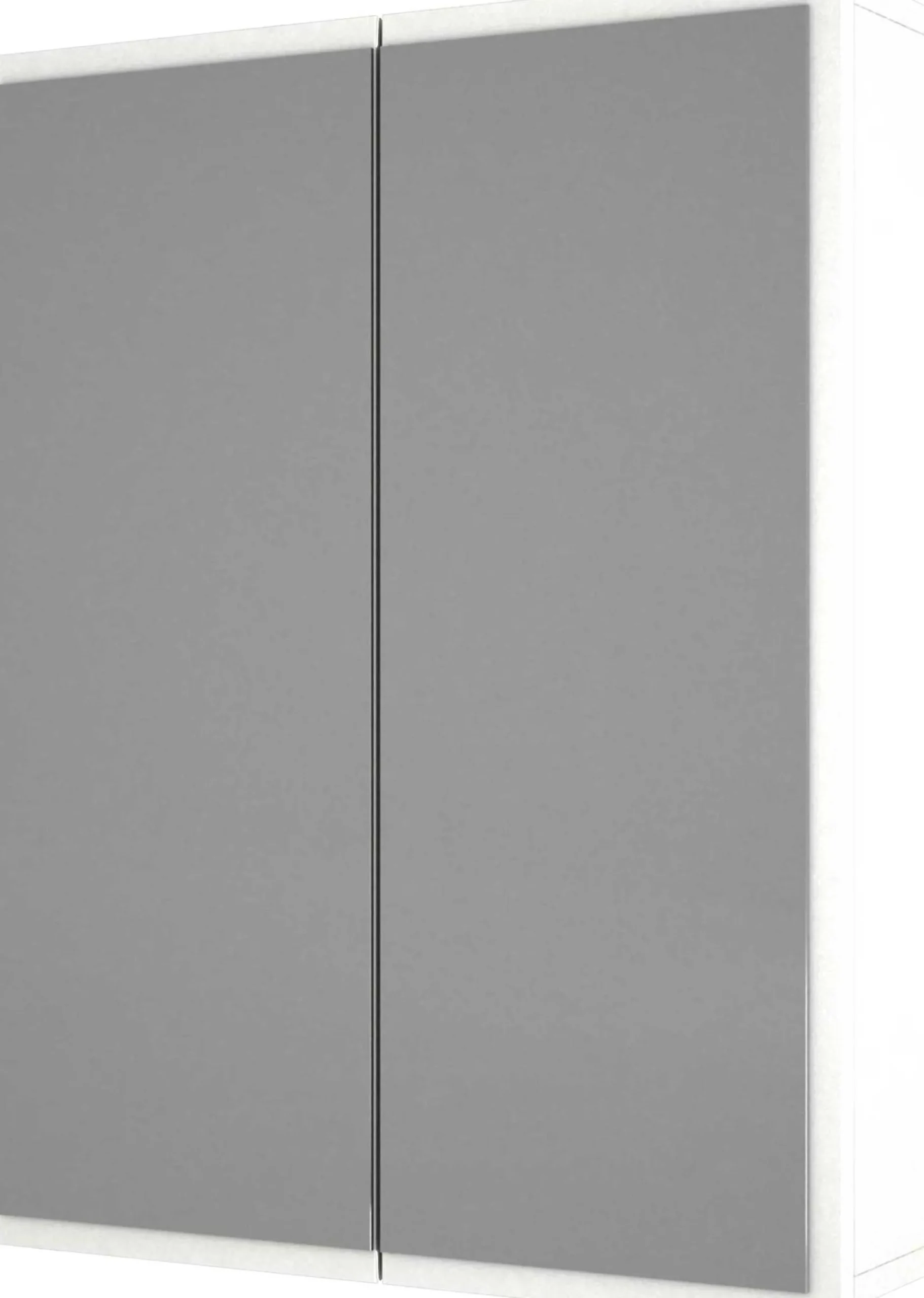 Spiegelschrank Kayla - 60x17x77cm - 2 Türen - weiß