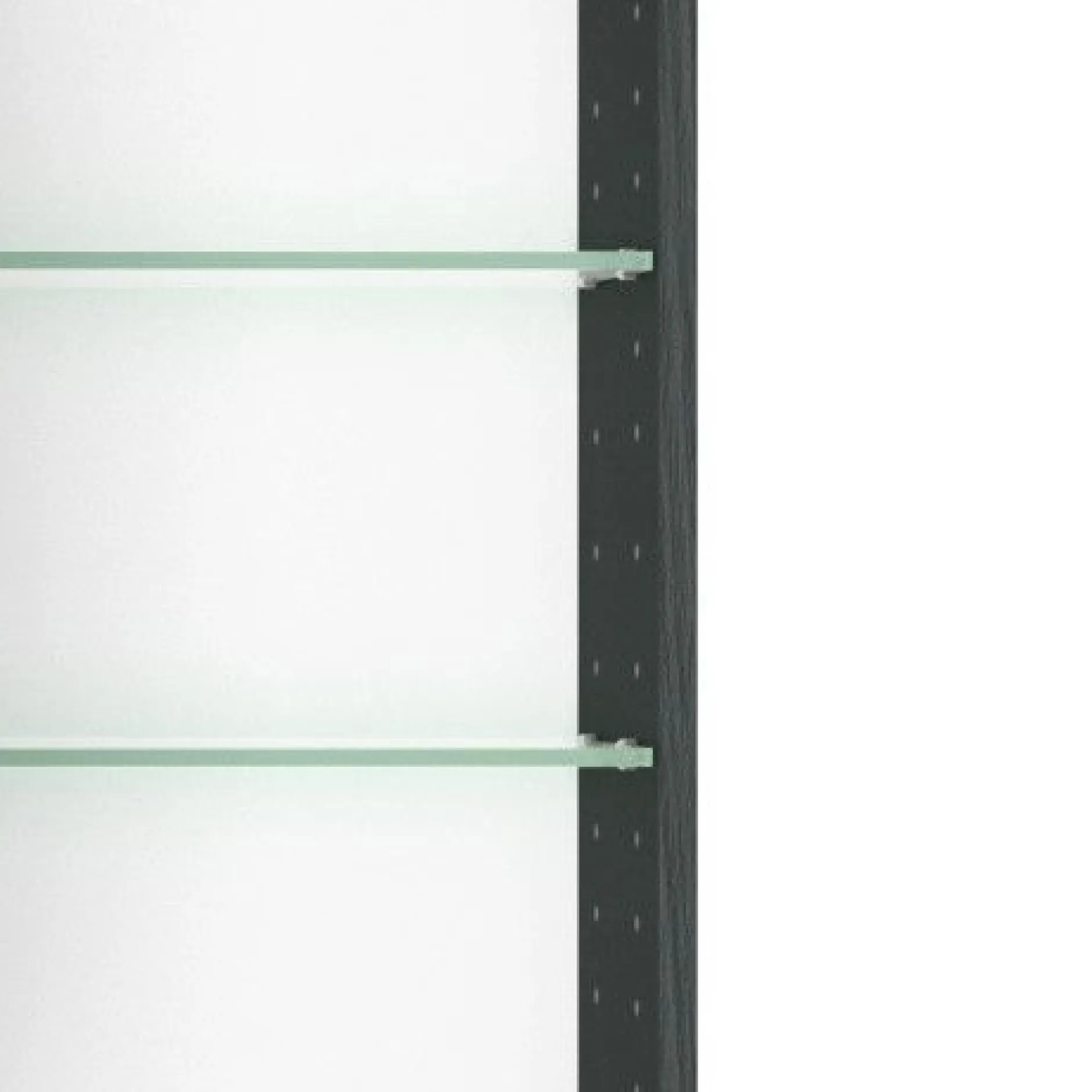 Spiegelschrank Pisca 100cm 3 Türen - graphitgrau