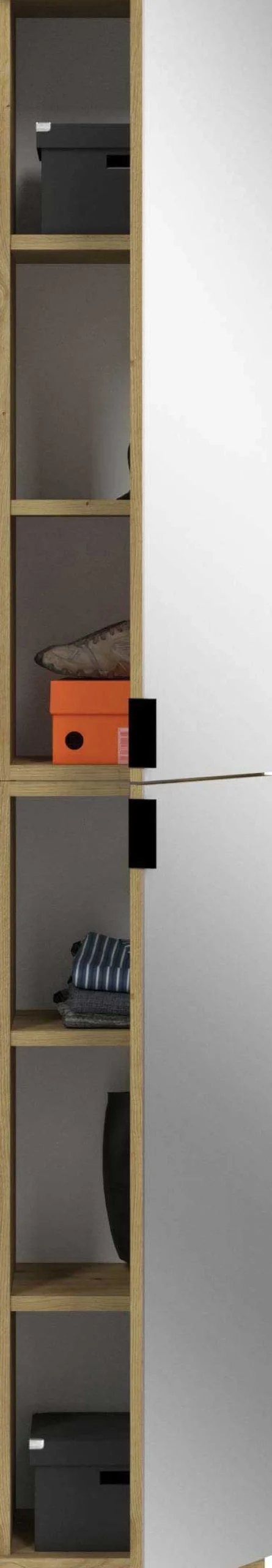 Spiegelschrank Projekt X Emob - Artisan Oak - 30x193x34 cm - Spiegelglas