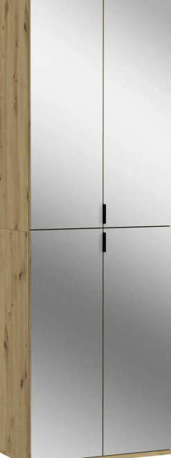 Spiegelschrank Projekt X Emob - Artisan Oak - 61x193x34 cm