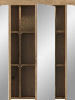 Spiegelschrank Scout Xonox - Evoak Oak - 60x79x18 cm - Natur