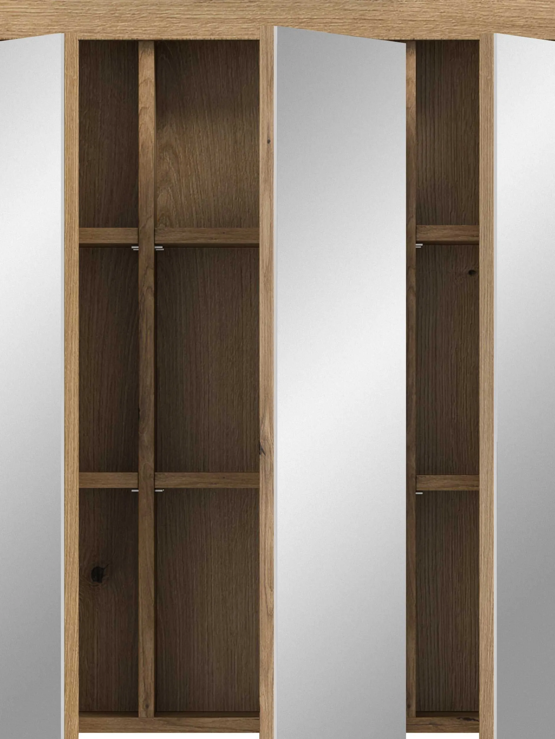Spiegelschrank Scout Xonox - Evoak Oak - 60x79x18 cm - Natur