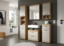Spiegelschrank Scout Xonox - Evoak Oak - 60x79x18 cm - Natur