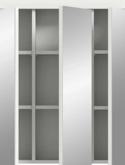 Spiegelschrank Scout Xonox - Weiß Hochglanz - 60x79x18 cm