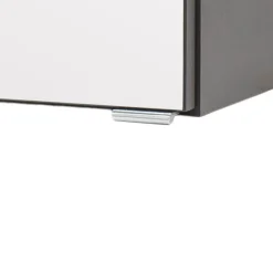 Spiegelschrank Vikas 60cm 3 Türen mit Beleuchtung - anthrazit