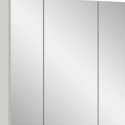 Spiegelschrank Vira Xonox - Weiß Melamin - 82x77x18 cm