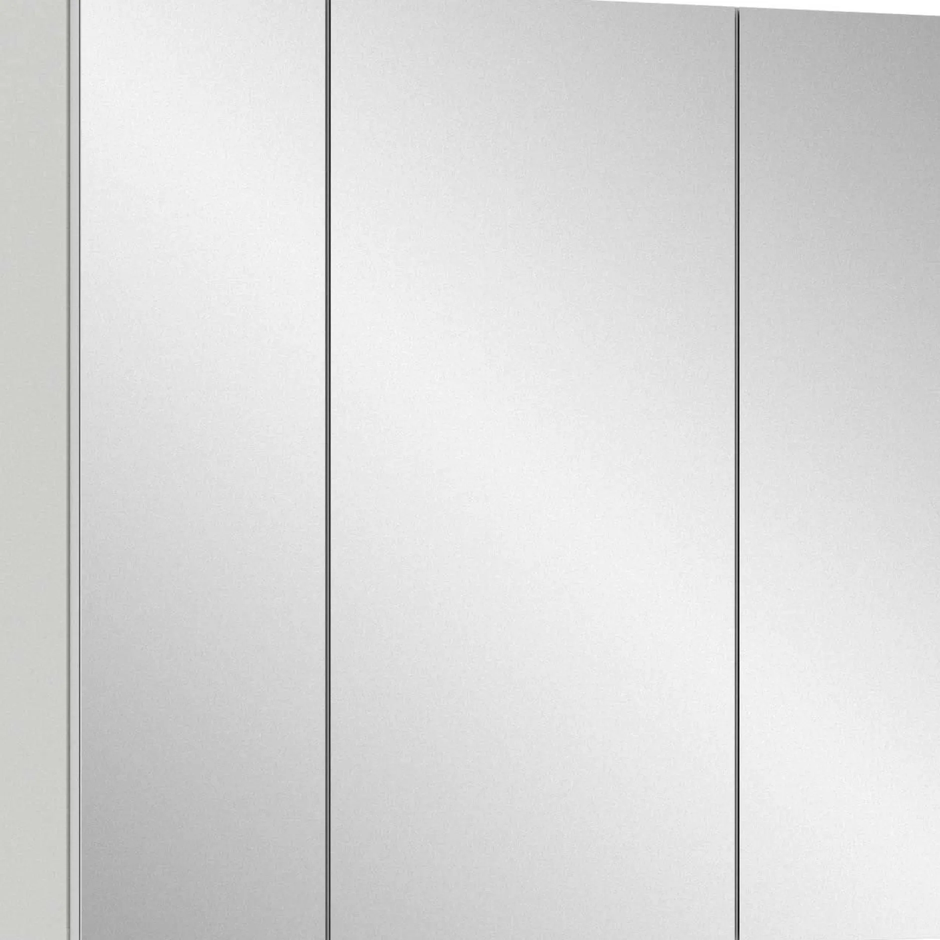 Spiegelschrank Vira Xonox - Weiß Melamin - 82x77x18 cm