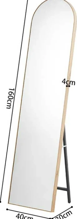 Standspiegel Rosalie | 40 x 160 cm | Old Oak Design