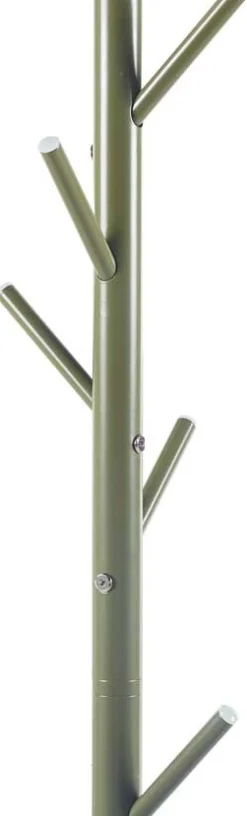 Steh-Garderobe Kassie | Ø48 x 174 cm | Grün / Metall