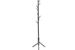 Steh-Garderobe Kassie | Ø48 x 174 cm | Schwarz / Metall