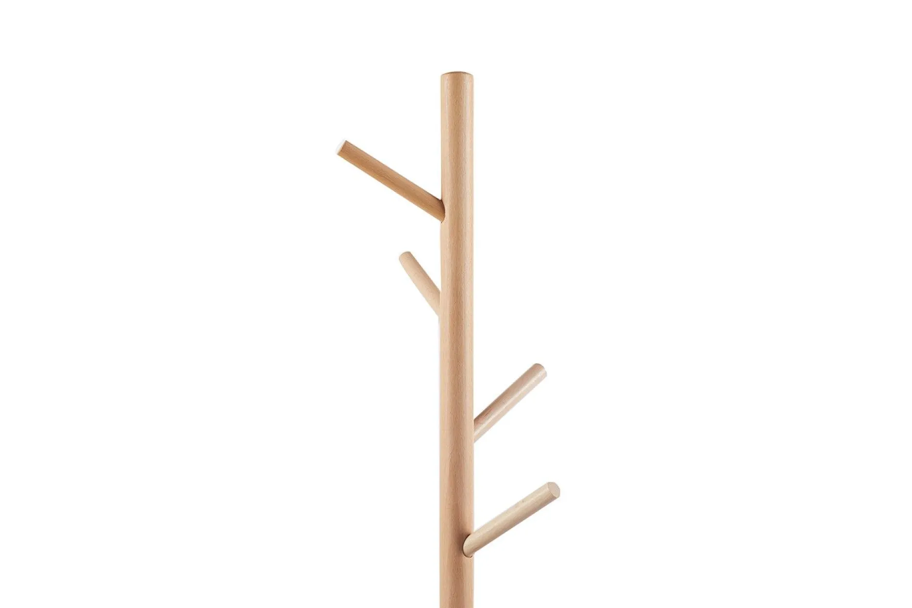 Steh-Garderobe Viola | Ø37 x 172 cm | Buche / Metall