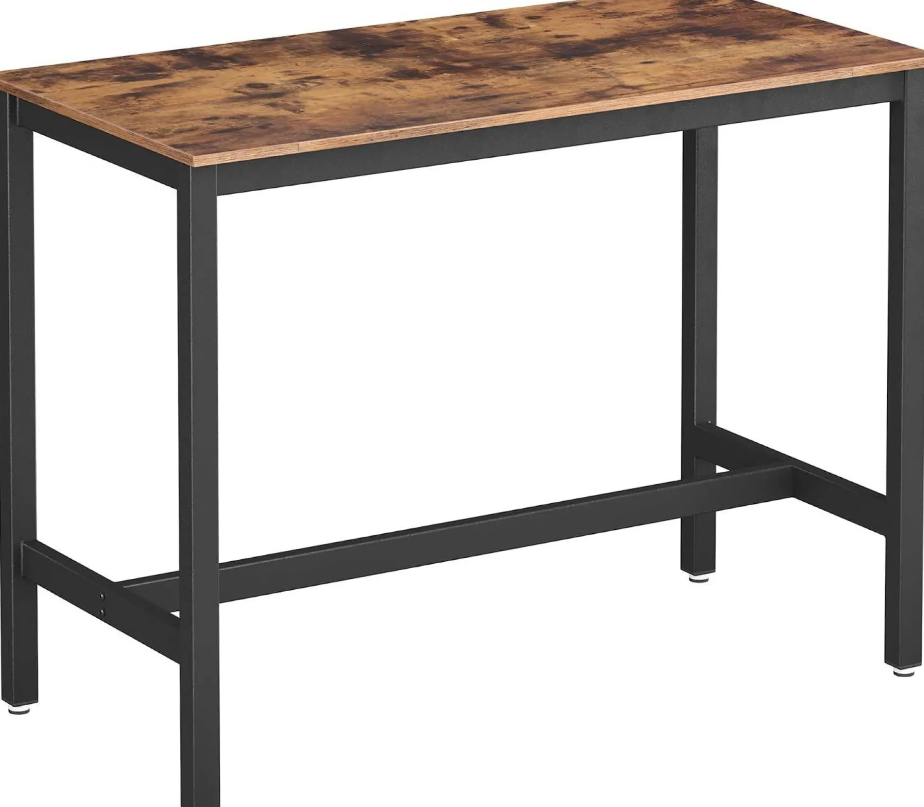 Stehtisch Isolde 120x60 industrial - braun/schwarz