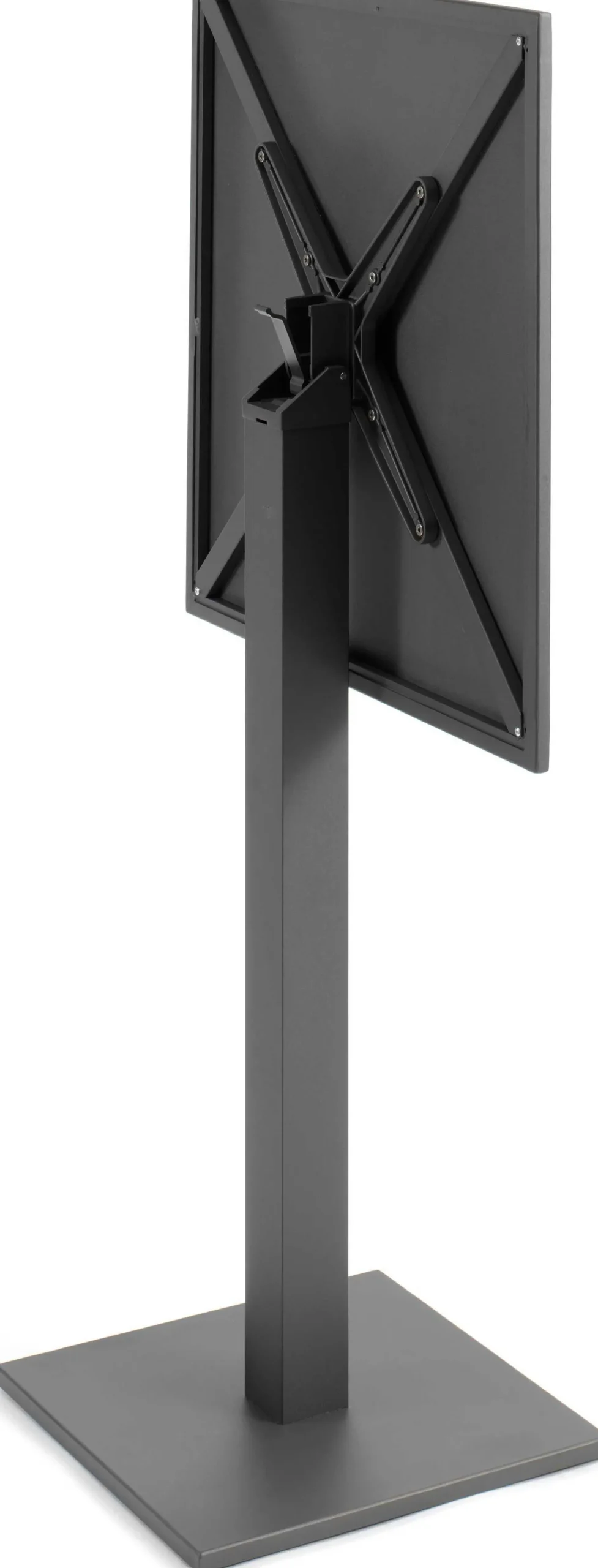 Stehtisch Prada Gescova - Aluminium - 70x70 cm - Dunkelgrau