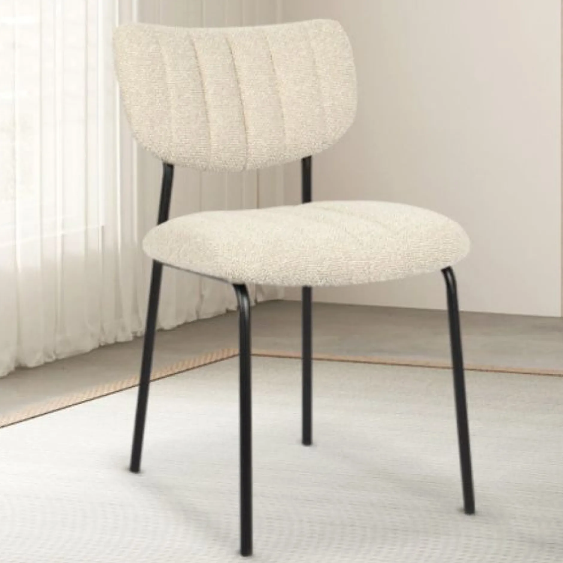 Stuhl Antunes | 46 x 53 x 77 cm | Beige