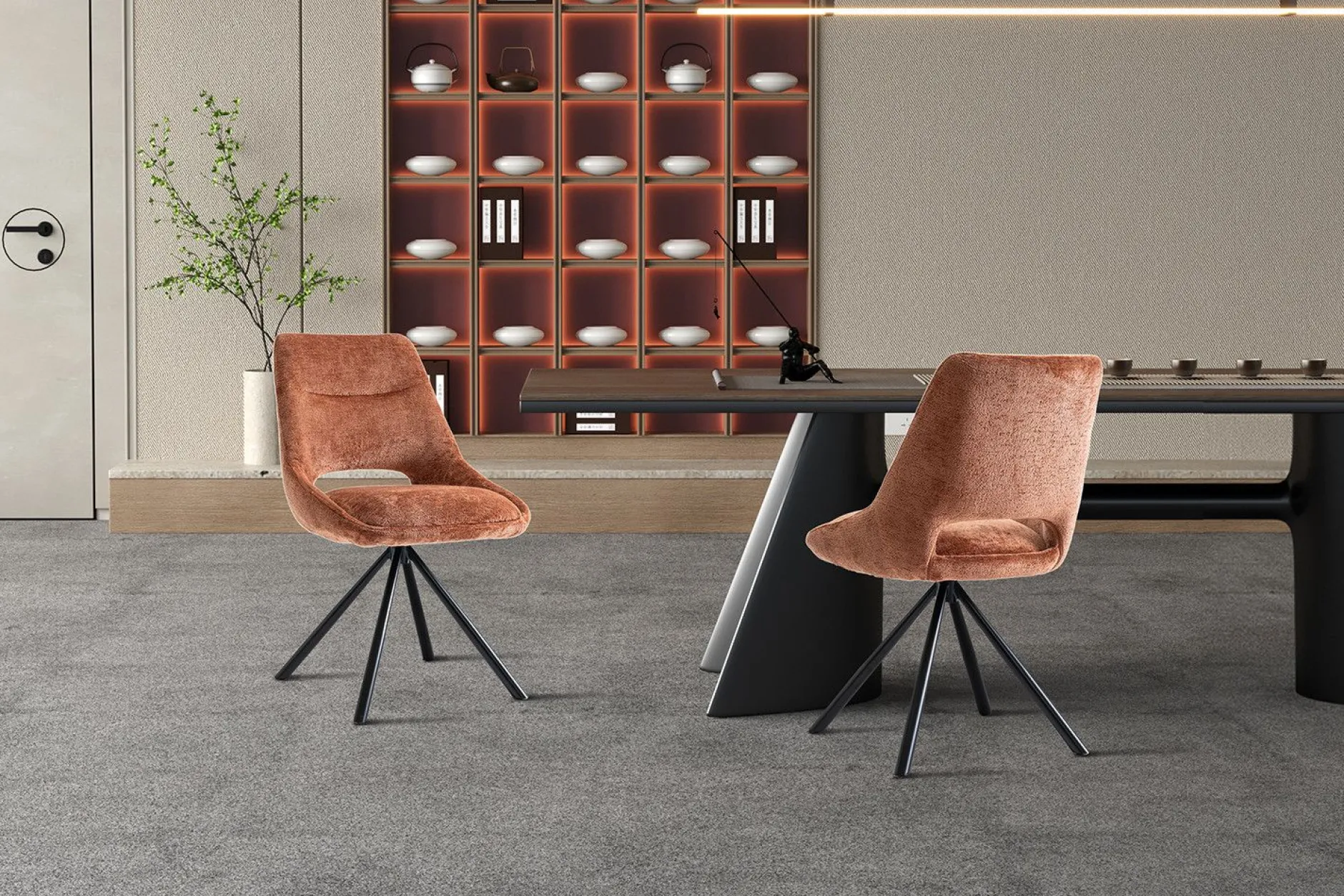 Stuhl Dante | 51 x 60 x 86 cm | Rostdesign