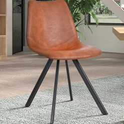 Stuhl Emmy - Cognac