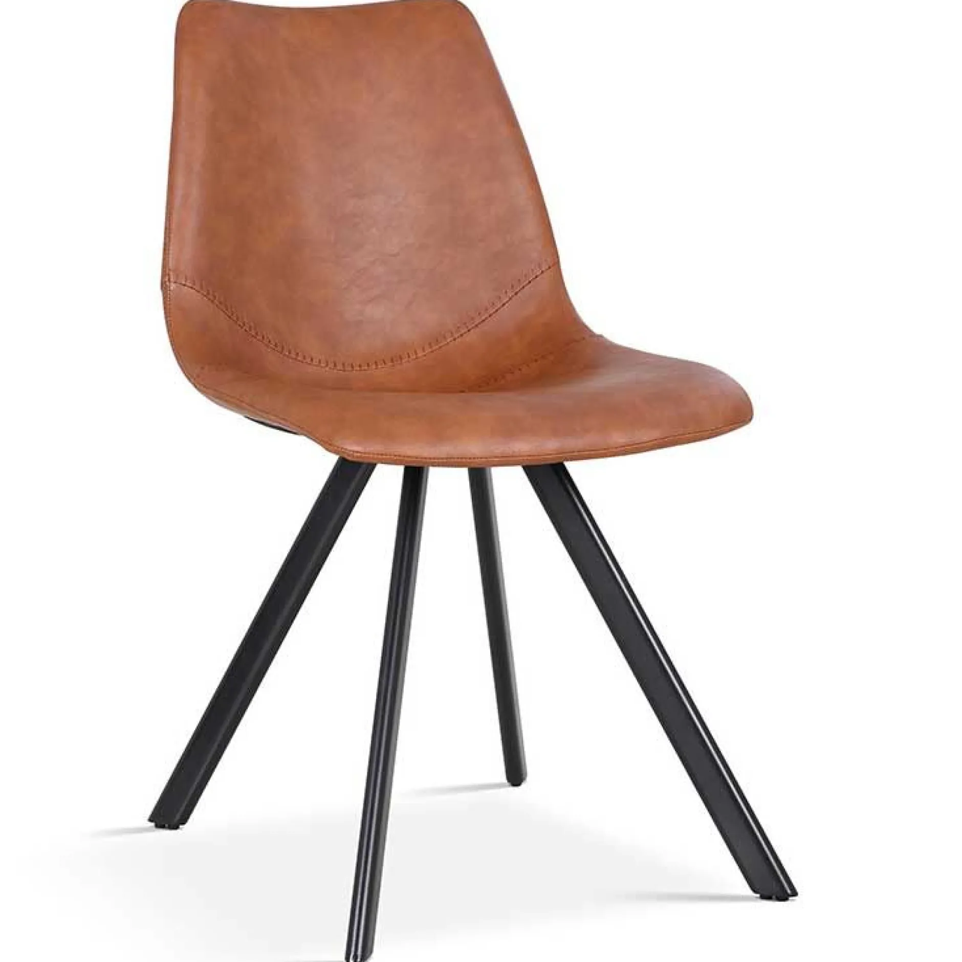 Stuhl Emmy - Cognac