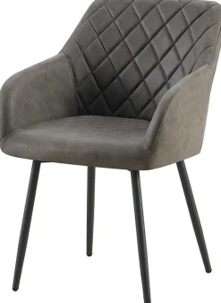 Stuhl Evita | 56 x 62 x 82 cm | Grau