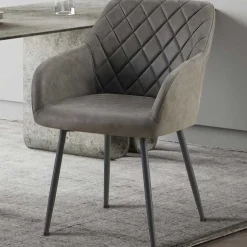Stuhl Evita | 56 x 62 x 82 cm | Grau