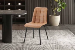 Stuhl Furax | 47 x 60 x 88 cm | Farbe Cognac