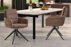 Stuhl Isolde | 59 x 65 x 93 cm | Braun
