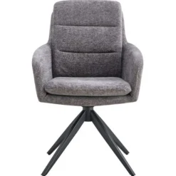 Stuhl Isolde | 59 x 65 x 93 cm | Dunkelgrau