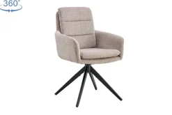 Stuhl Isolde | 59 x 65 x 93 cm | Hellgrau